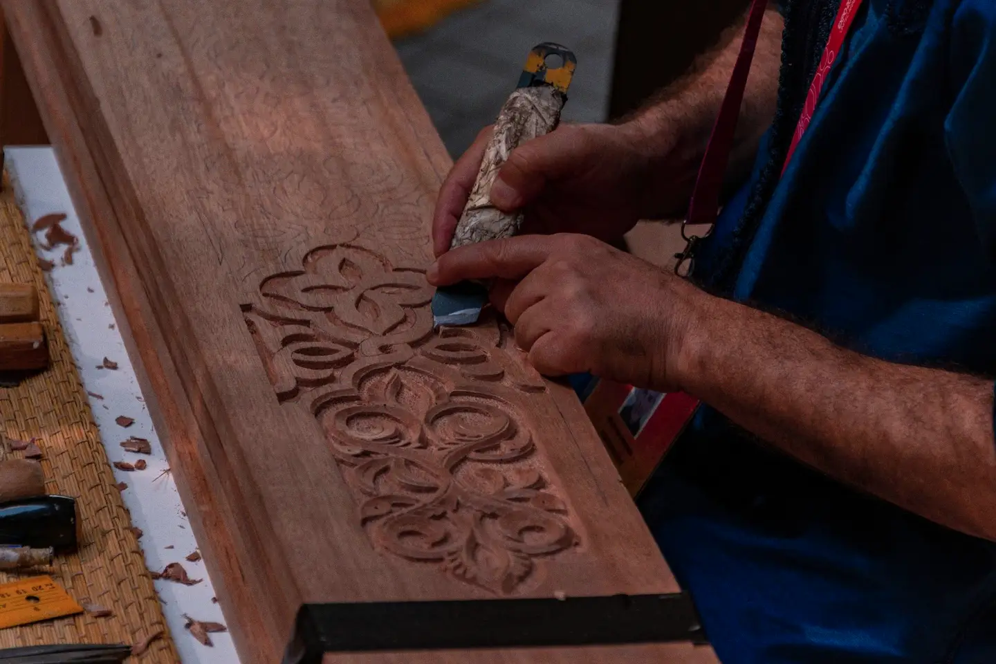 Furniture carving